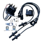 Preview: elektronisches Zündungs-Komplettset Zündanlage VW Käfer / Bus T1 T2 Typ 1 Motor (1200-1600cc) | elektronischer Zündverteiler Zündspule, Kabel, Kerzen |  MSD-Style 8485
